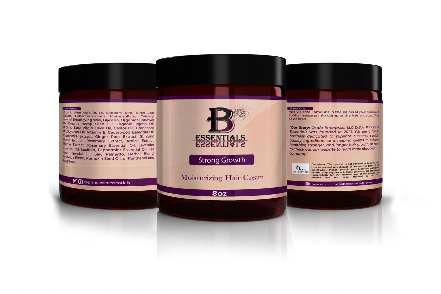 Strong Growth Moisturizing Hair Cream